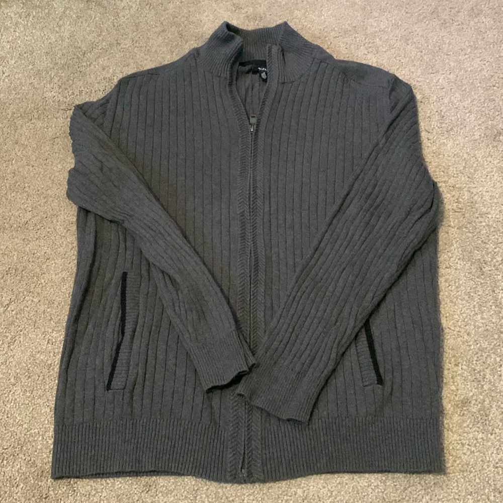 Men’s Alfani full zip sweater cardigan